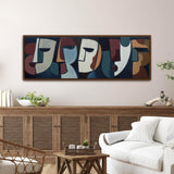 Abstract Cubist Canvas Wall Art - POPvault