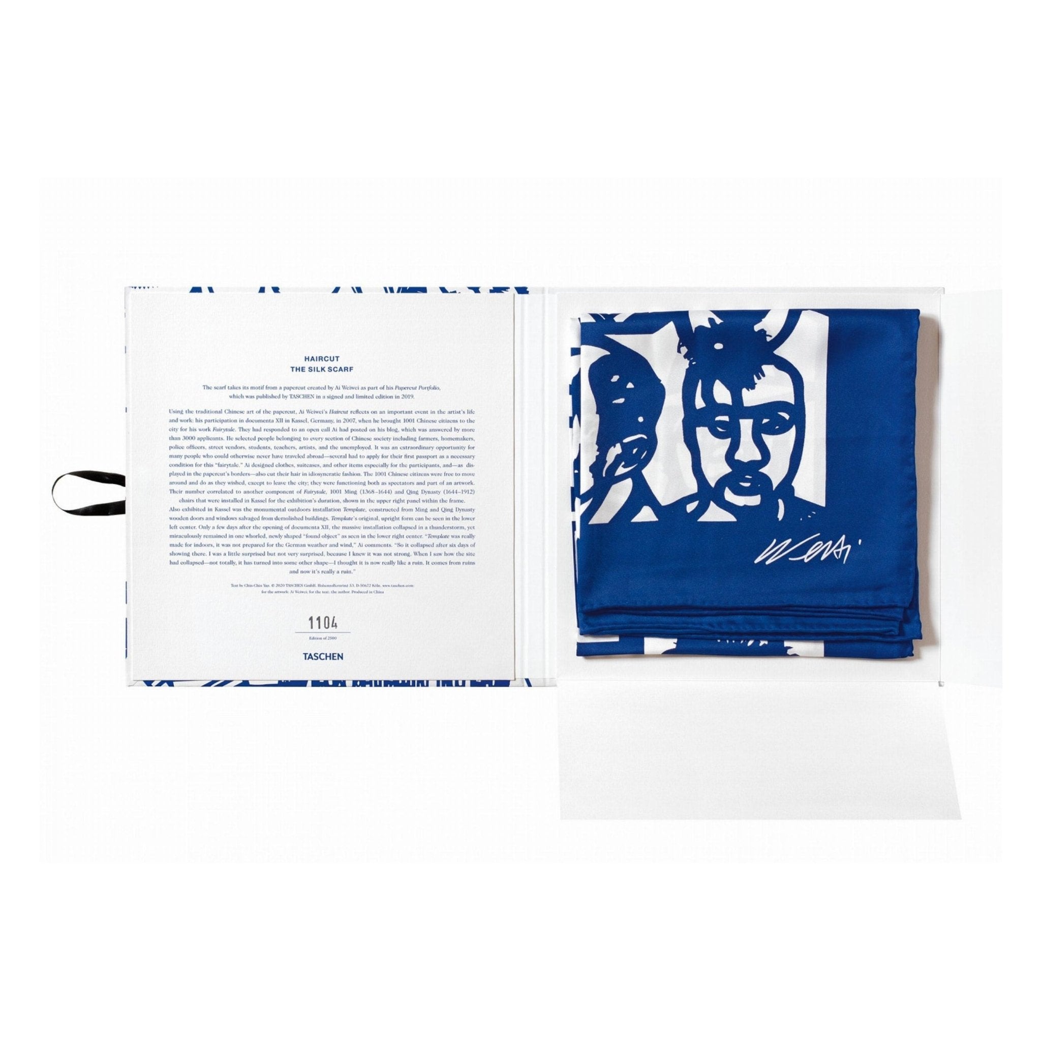Ai Weiwei. The Silk Scarf ‘Haircut’-POPvault