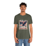 America 250 Commemorative 250 Distressed Graphic Unisex Jersey Short Sleeve T-Shirt - POPvault