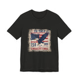 America 250 Commemorative 250 Distressed Graphic Unisex Jersey Short Sleeve T-Shirt - POPvault