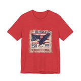 America 250 Commemorative 250 Distressed Graphic Unisex Jersey Short Sleeve T-Shirt - POPvault