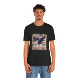 America 250 Commemorative 250 Distressed Graphic Unisex Jersey Short Sleeve T-Shirt - POPvault