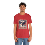 America 250 Commemorative 250 Distressed Graphic Unisex Jersey Short Sleeve T-Shirt - POPvault