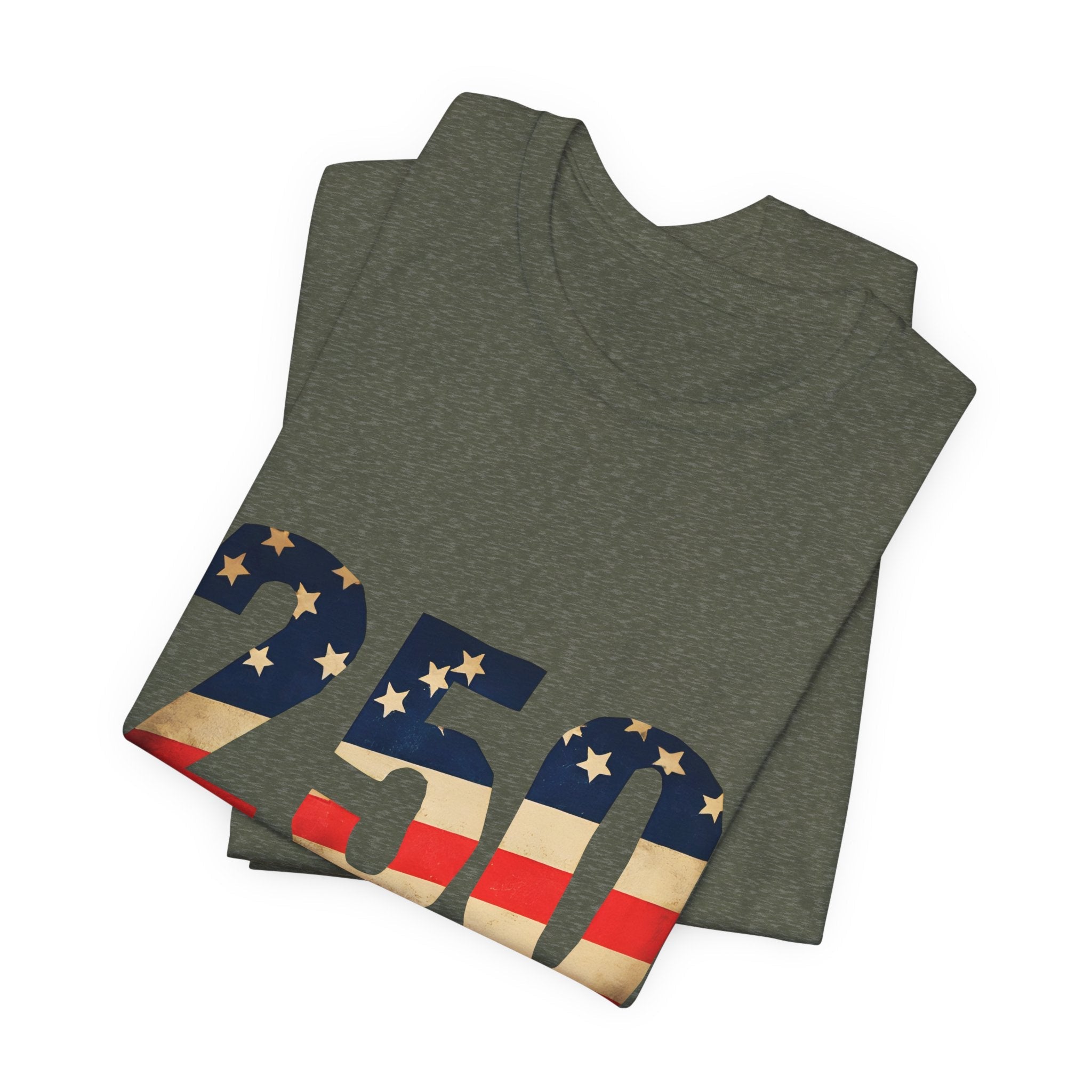 America 250 Commemorative 250 Years Of Freedom Unisex Jersey Short Sleeve T-Shirt - POPvault
