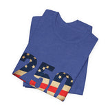 America 250 Commemorative 250 Years Of Freedom Unisex Jersey Short Sleeve T-Shirt - POPvault