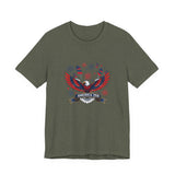 America 250 Commemorative Bald Eagle V.2 Unisex Jersey Short Sleeve T-Shirt - POPvault