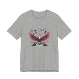 America 250 Commemorative Bald Eagle V.2 Unisex Jersey Short Sleeve T-Shirt - POPvault