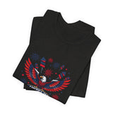 America 250 Commemorative Bald Eagle V.2 Unisex Jersey Short Sleeve T-Shirt - POPvault