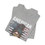 America 250 Commemorative Lady Liberty Unisex Jersey Short Sleeve T-Shirt - POPvault