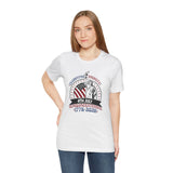 America 250 Commemorative Semiquincentennial Unisex Jersey Short Sleeve T-Shirt - POPvault