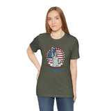 America 250 Commemorative Semiquincentennial V.2 Unisex Jersey Short Sleeve T-Shirt - POPvault