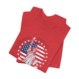America 250 Commemorative Semiquincentennial V.2 Unisex Jersey Short Sleeve T-Shirt - POPvault