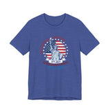 America 250 Commemorative Semiquincentennial V.2 Unisex Jersey Short Sleeve T-Shirt - POPvault