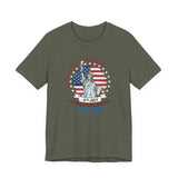 America 250 Commemorative Semiquincentennial V.2 Unisex Jersey Short Sleeve T-Shirt - POPvault