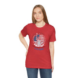 America 250 Commemorative Semiquincentennial V.2 Unisex Jersey Short Sleeve T-Shirt - POPvault