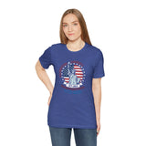 America 250 Commemorative Semiquincentennial V.2 Unisex Jersey Short Sleeve T-Shirt - POPvault