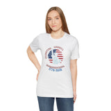 America 250 Commemorative Semiquincentennial V.2 Unisex Jersey Short Sleeve T-Shirt - POPvault