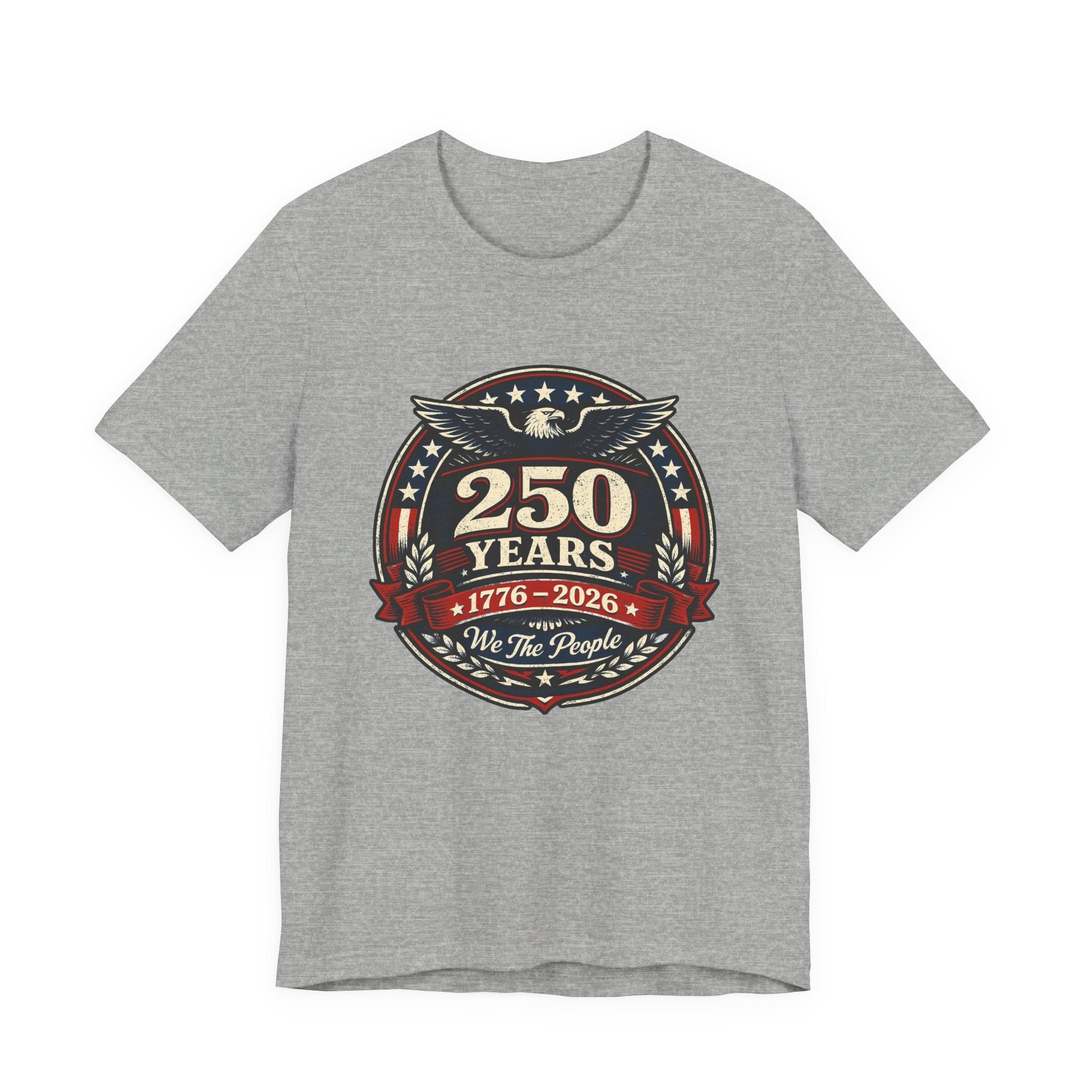 America 250 Commemorative We The People Unisex Jersey Short Sleeve T-Shirt - POPvault