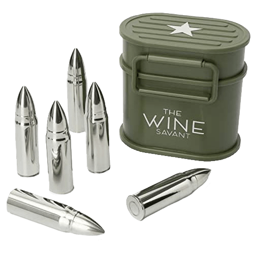 Ammunition Box Bullet Stainless Steel Whiskey Stones (Set of 6) - POPvault