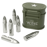 Ammunition Box Bullet Stainless Steel Whiskey Stones (Set of 6) - POPvault
