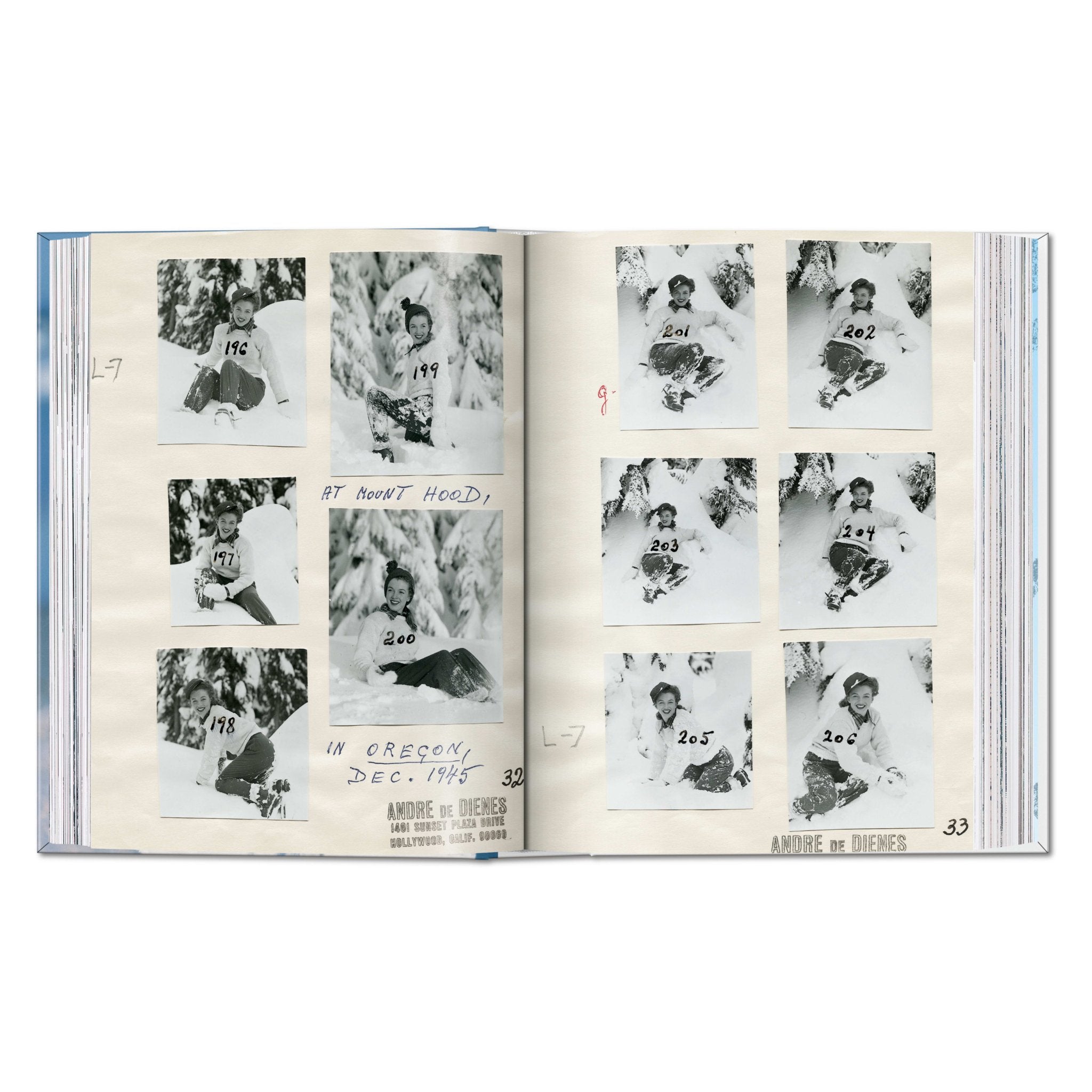 André de Dienes. Marilyn Monroe. 45th Ed. (English)-POPvault
