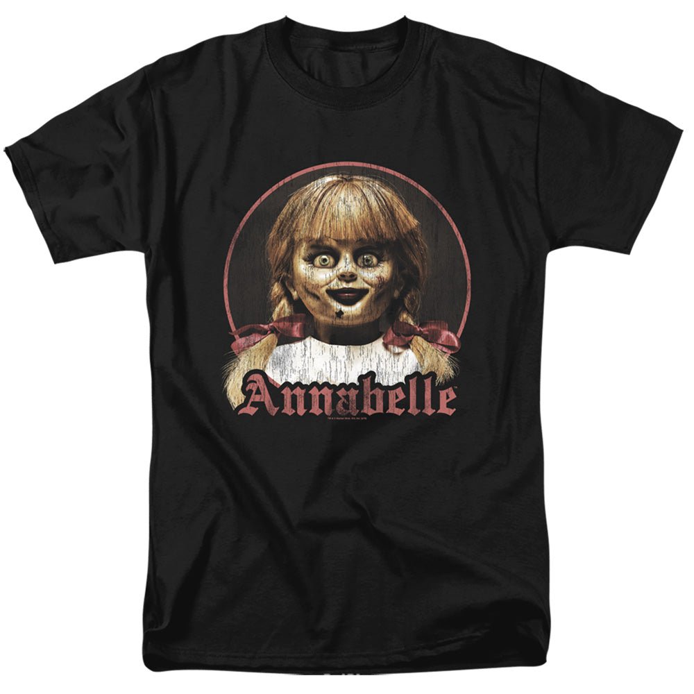Annabelle Annabelle Portrait Mens T Shirt Black Officially Licensed - POPvault