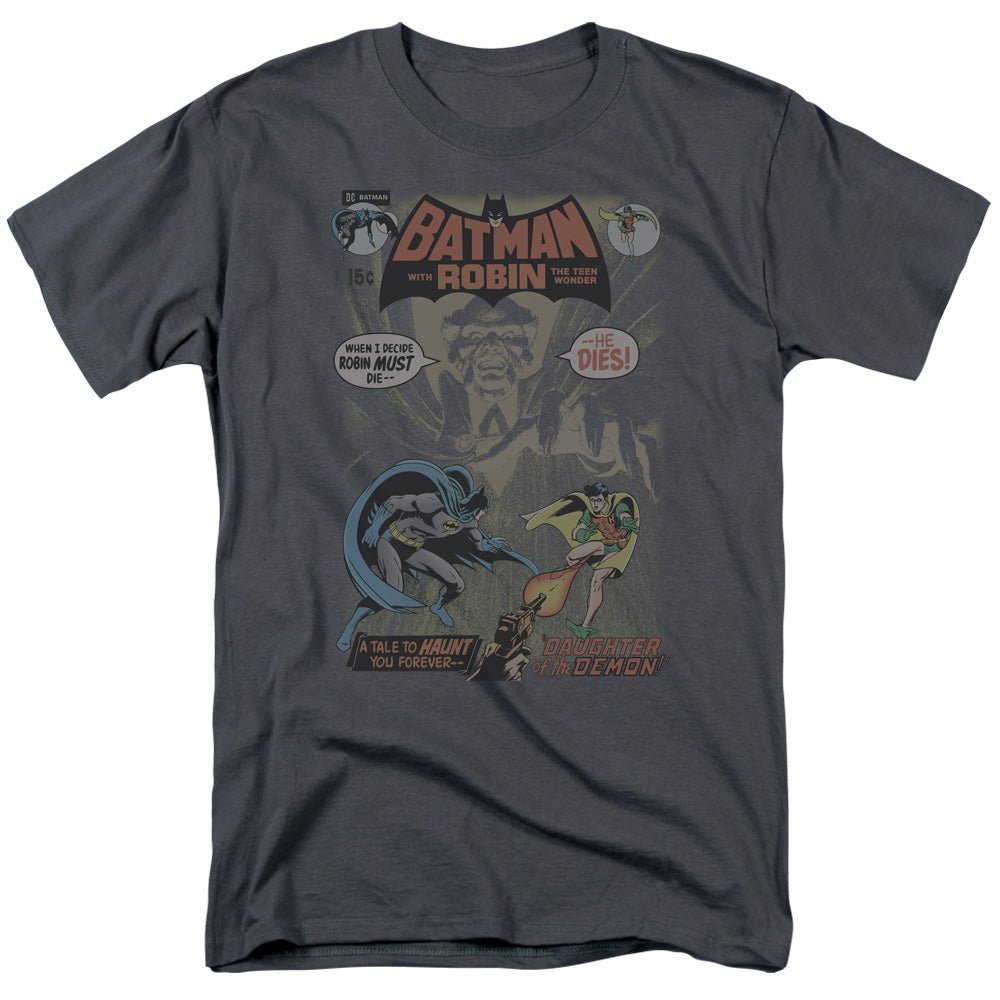 Batman 232 Cover Mens T Shirt Charcoal Officially Licensed - POPvault