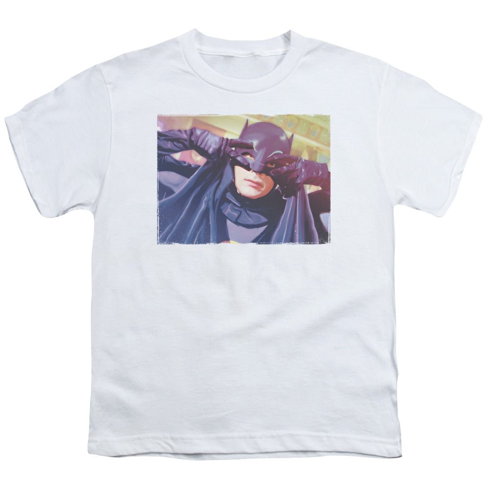 Batman Classic Tv Ooth Groove Kids Youth T Shirt White Officially Licensed - POPvault