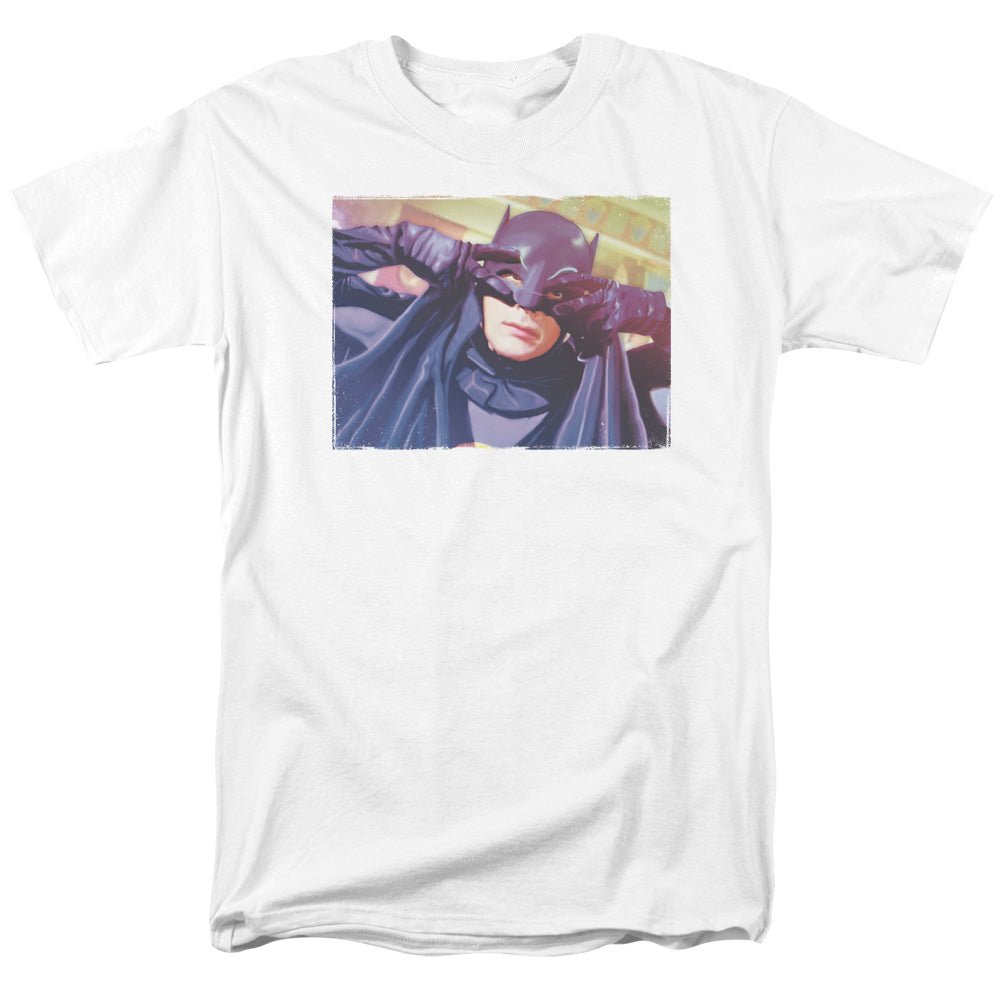 Batman Classic TV Ooth Groove Mens T Shirt White Officially Licensed - POPvault