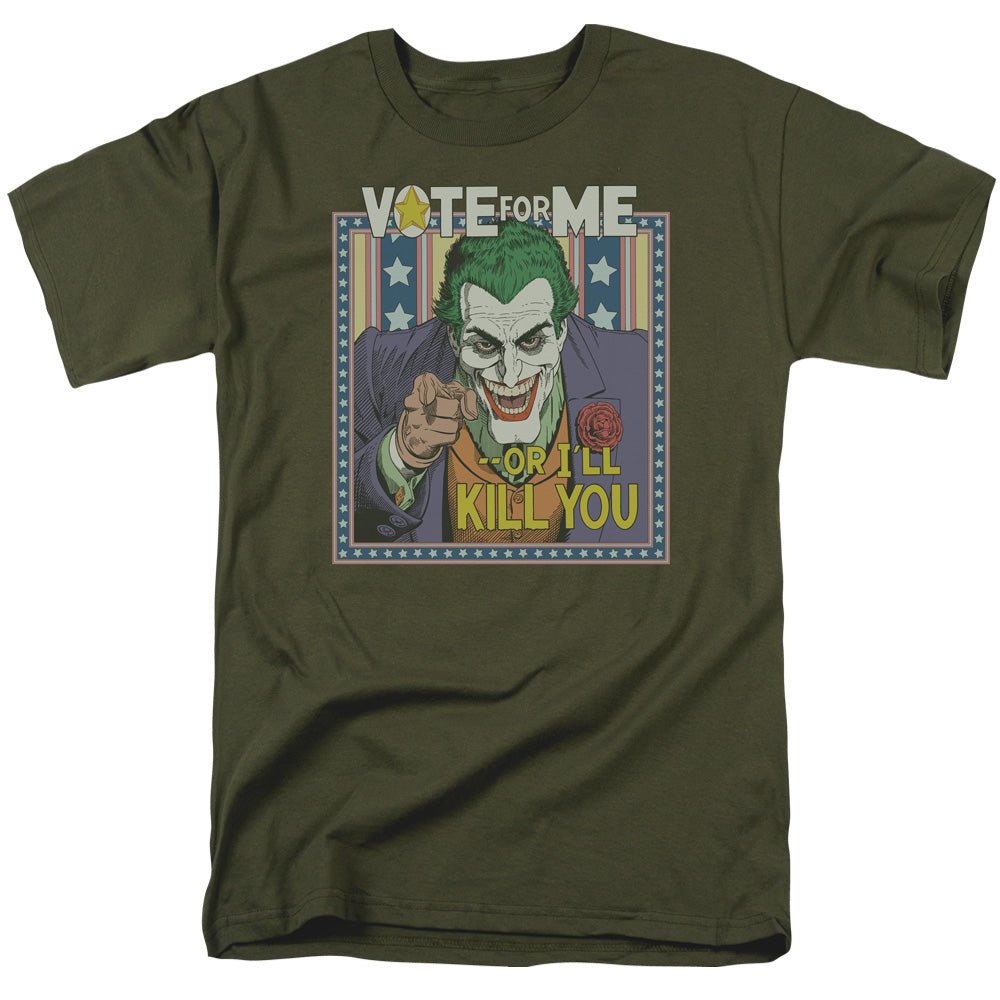 Batman Dark Detective 1 Mens T Shirt Military Green Officially Licensed - POPvault