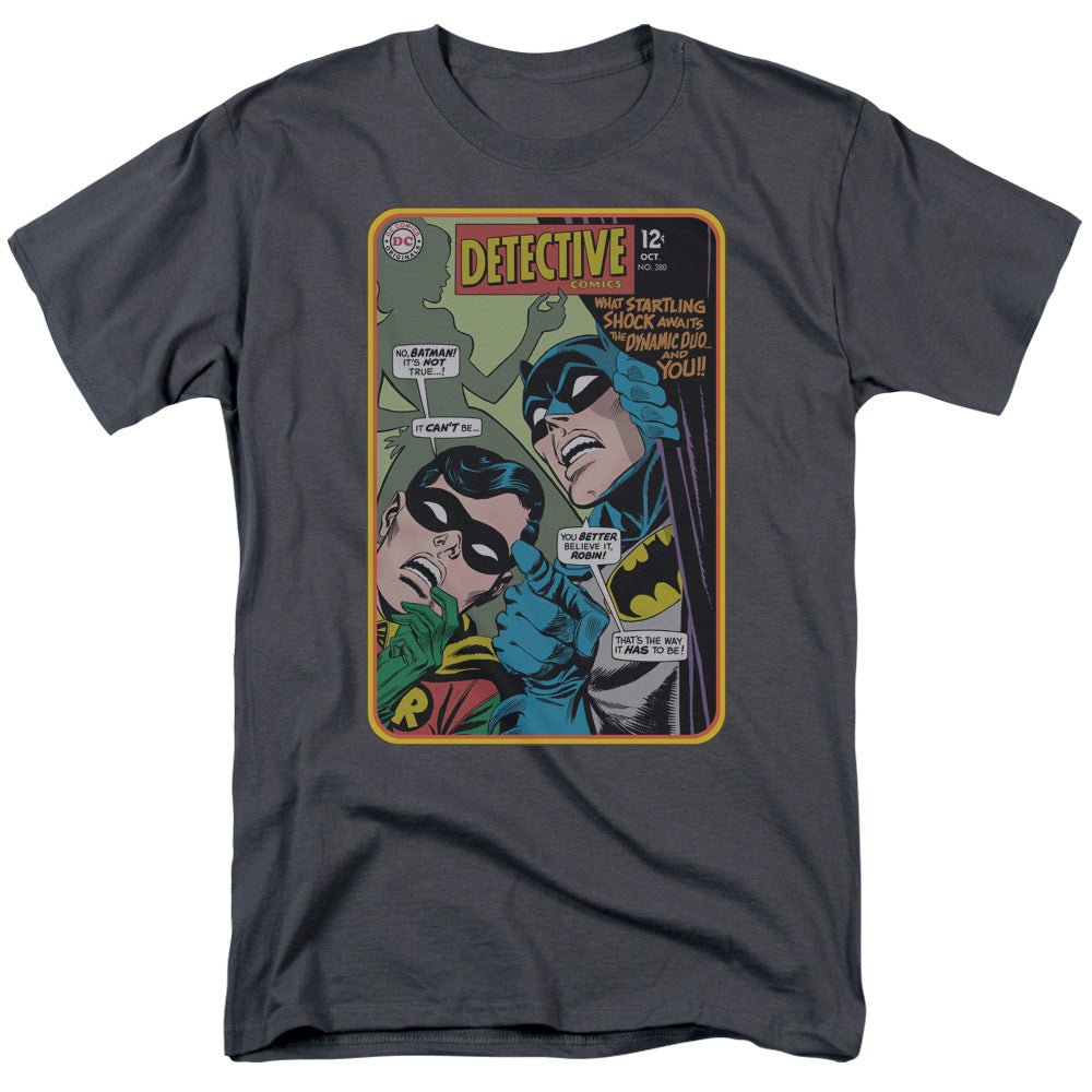 Batman Detective 380 Mens T Shirt Charcoal Officially Licensed - POPvault