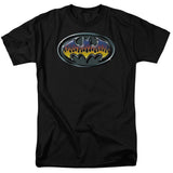 Batman Hot Rod Shield Mens T Shirt Black Officially Licensed - POPvault