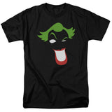 Batman Joker Simplified Mens T Shirt Black Officially Licensed - POPvault