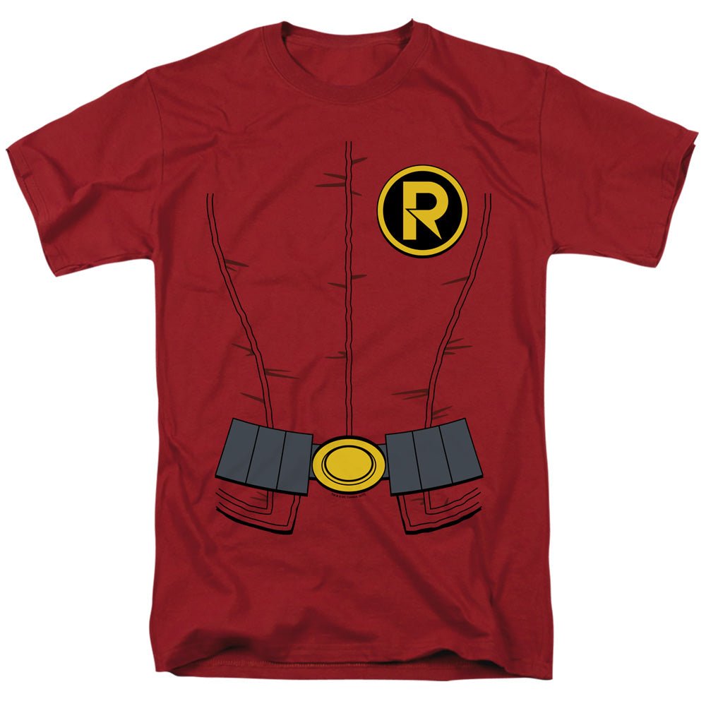 Batman New Robin Uniform Mens T Shirt Cardinal Officially Licensed - POPvault