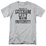 Batman Property Of Gcu Mens T Shirt Athletic Heather Officially Licensed - POPvault