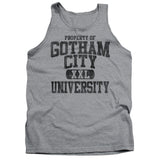 Batman Property Of Gcu Mens Tank Top Shirt Athletic Heather Officially Licensed - POPvault