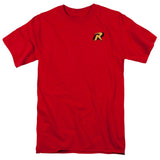 Batman Robin Logo Mens T Shirt Red Officially Licensed - POPvault