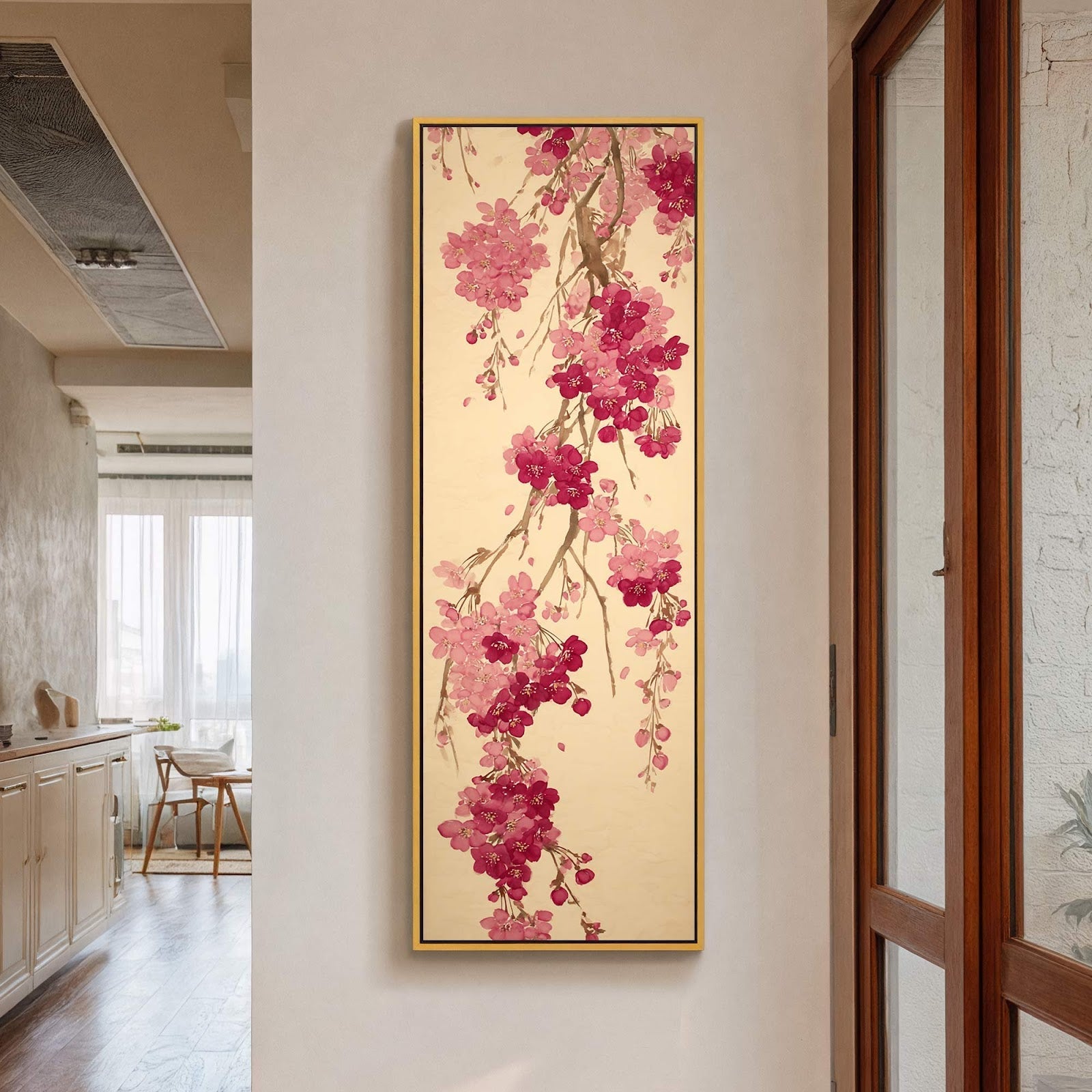 Blossoming Cherry Branches Canvas Print - POPvault
