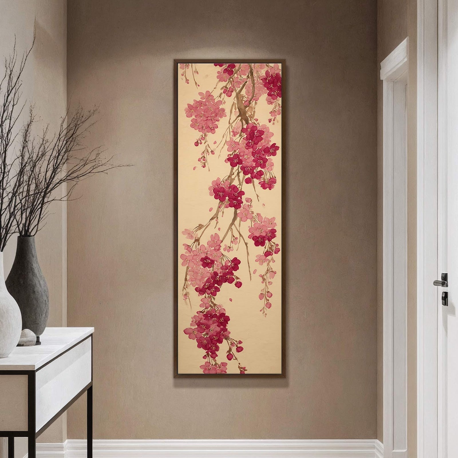 Blossoming Cherry Branches Canvas Print - POPvault