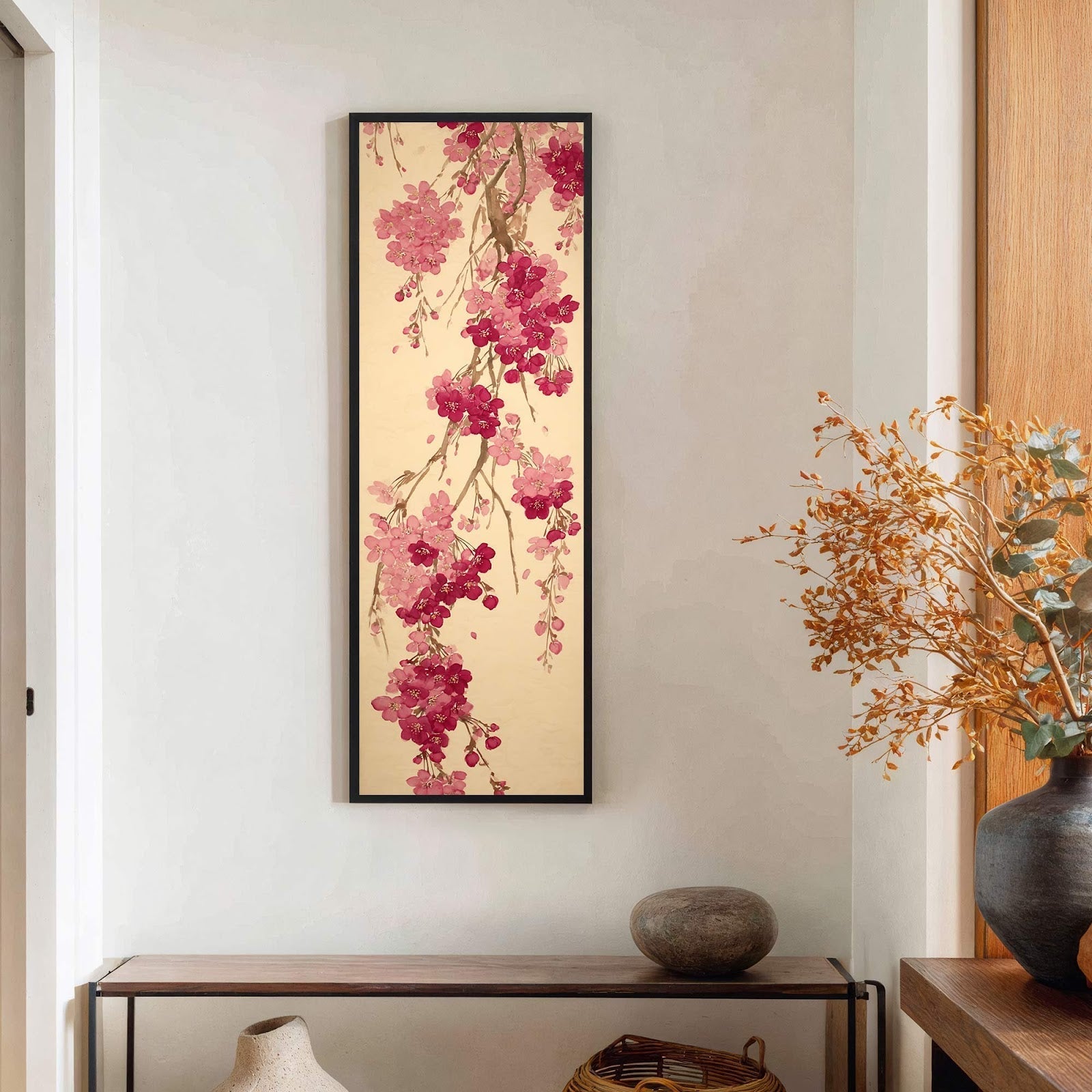 Blossoming Cherry Branches Canvas Print - POPvault
