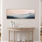 Blue Mountain Canvas Wall Art - Abstract Canvas Art - POPvault