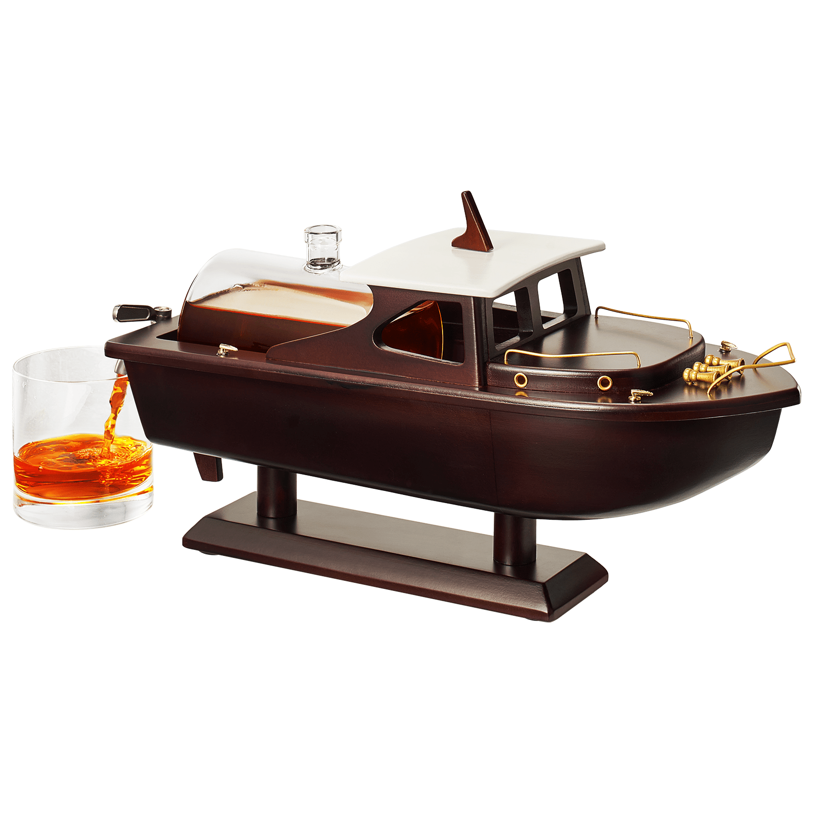 Boat Whiskey & Wine Decanter Set 800ml - POPvault