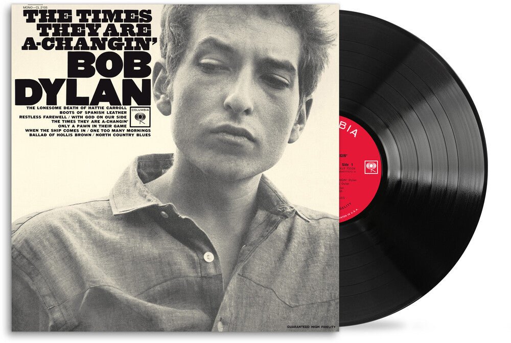 Bob Dylan - Times They Are A - Changin' [LP] Vinyl Record - POPvault