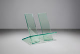 Bookstand. Medium. Crystal Green - POPvault