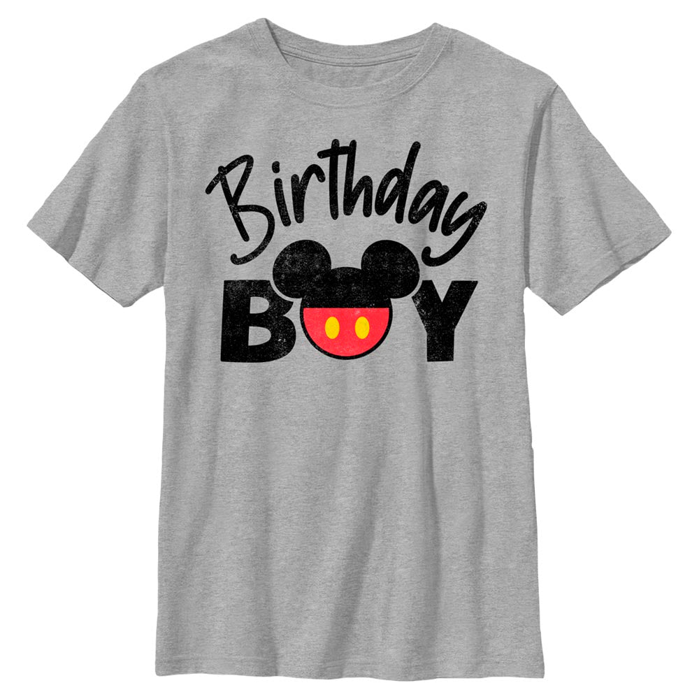 Boy's Disney Birthday Mouse Ears T-Shirt - POPvault