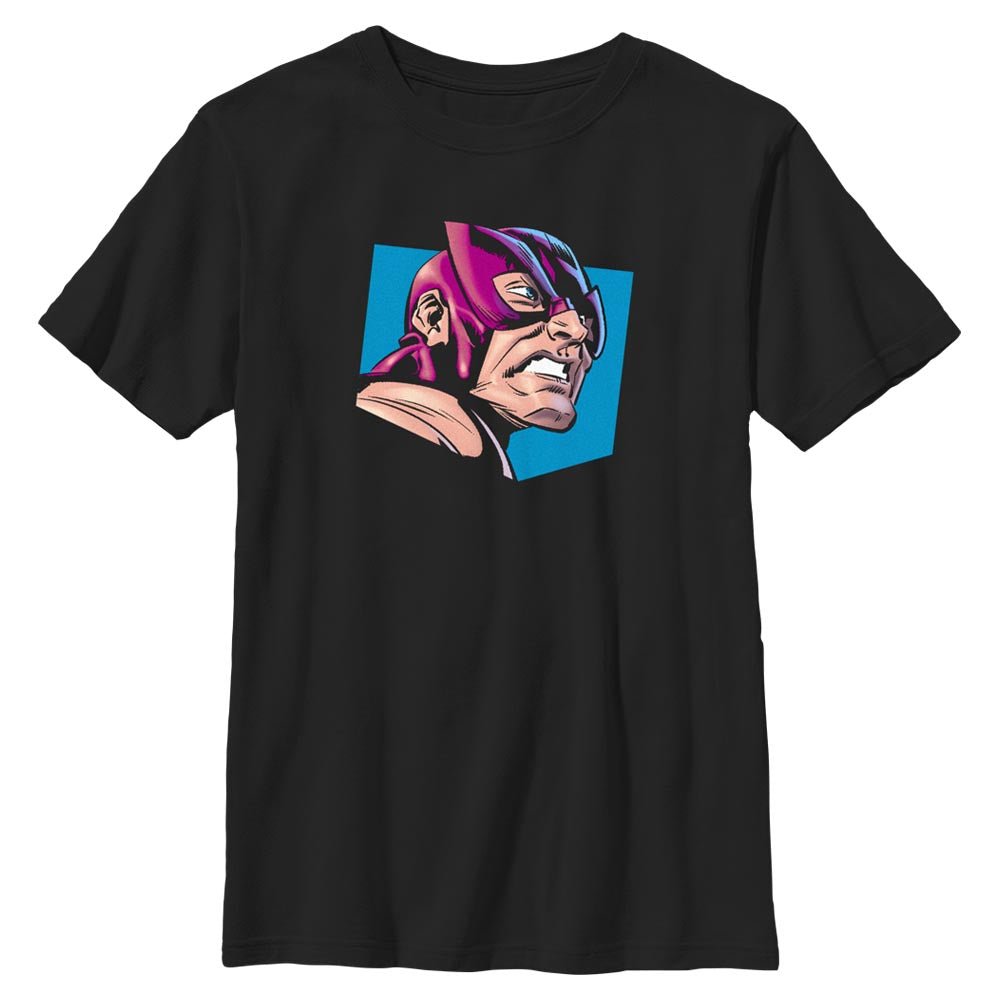 Boy's Marvel Avengers Classic Hawkeye CoseUp T - Shirt - POPvault