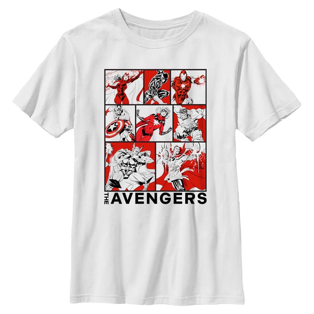 Boy's Marvel Avengers Classic The Avengers BoxUp T - Shirt - POPvault