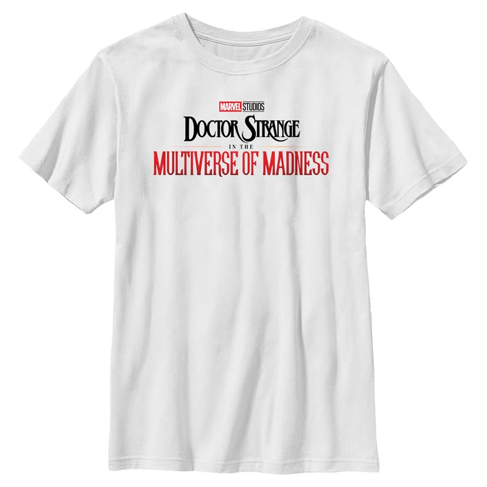 Boy's Marvel Doctor Strange 2 Main Logo T-Shirt - POPvault