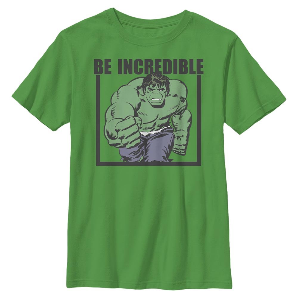 Boy's Marvel Hulk Be Incredible T-Shirt - POPvault