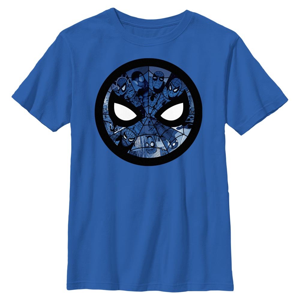 Boy's Marvel Spider - Man Beyond Amazing MASK CIRCLE SPIDEYS T - Shirt - POPvault